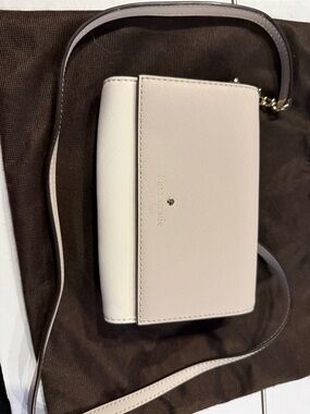 kate spade Blush and Ivory Crossbody Wallet